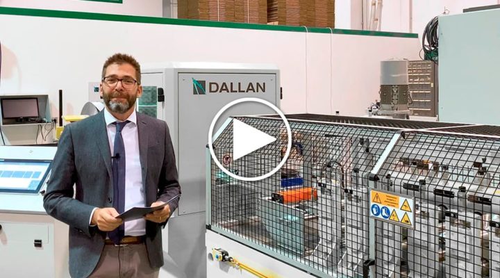 Andrea Dallan introducing D93 roll forming machine