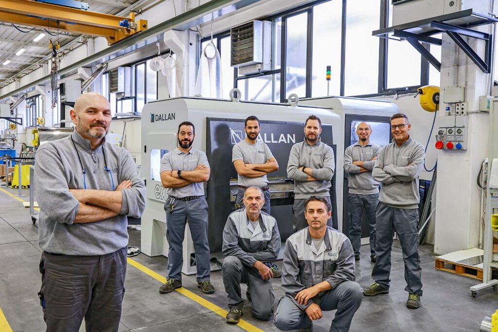 Dallan puncing & laser assembly team