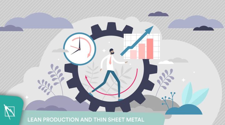 Lean manufacturing in thin sheet metal production