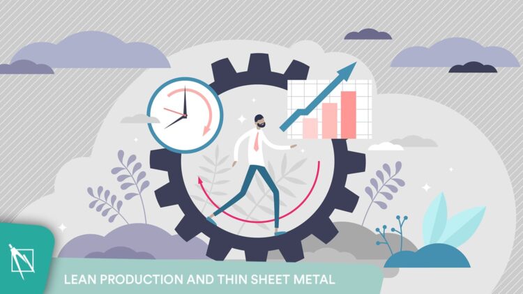 Lean manufacturing in thin sheet metal production
