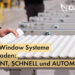 Coil to Window Systeme für Rolladen DALLAN